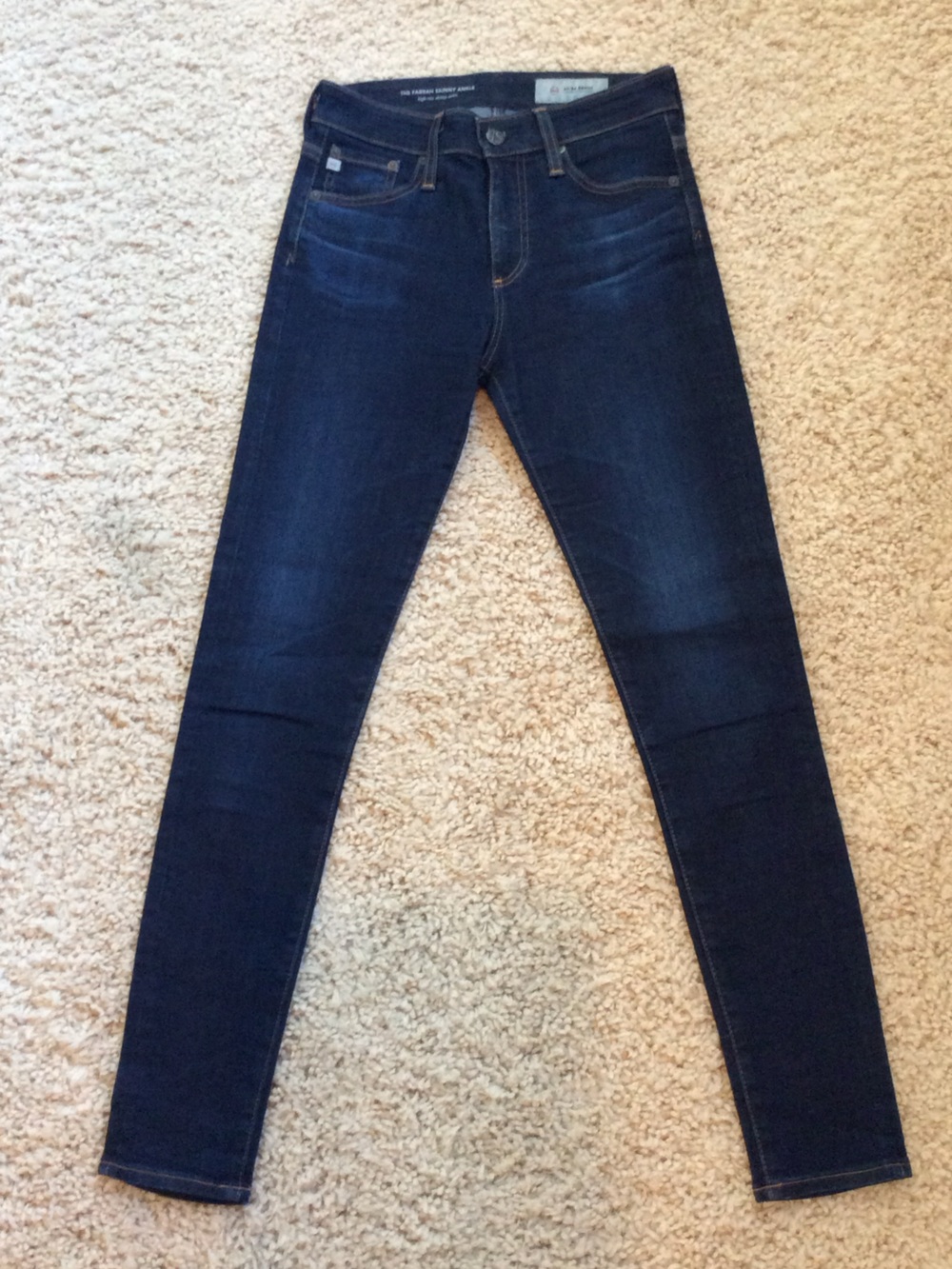 AG Adriano Goldschmied Farrah High Rise Skinny Ankle Jean - 24 regular